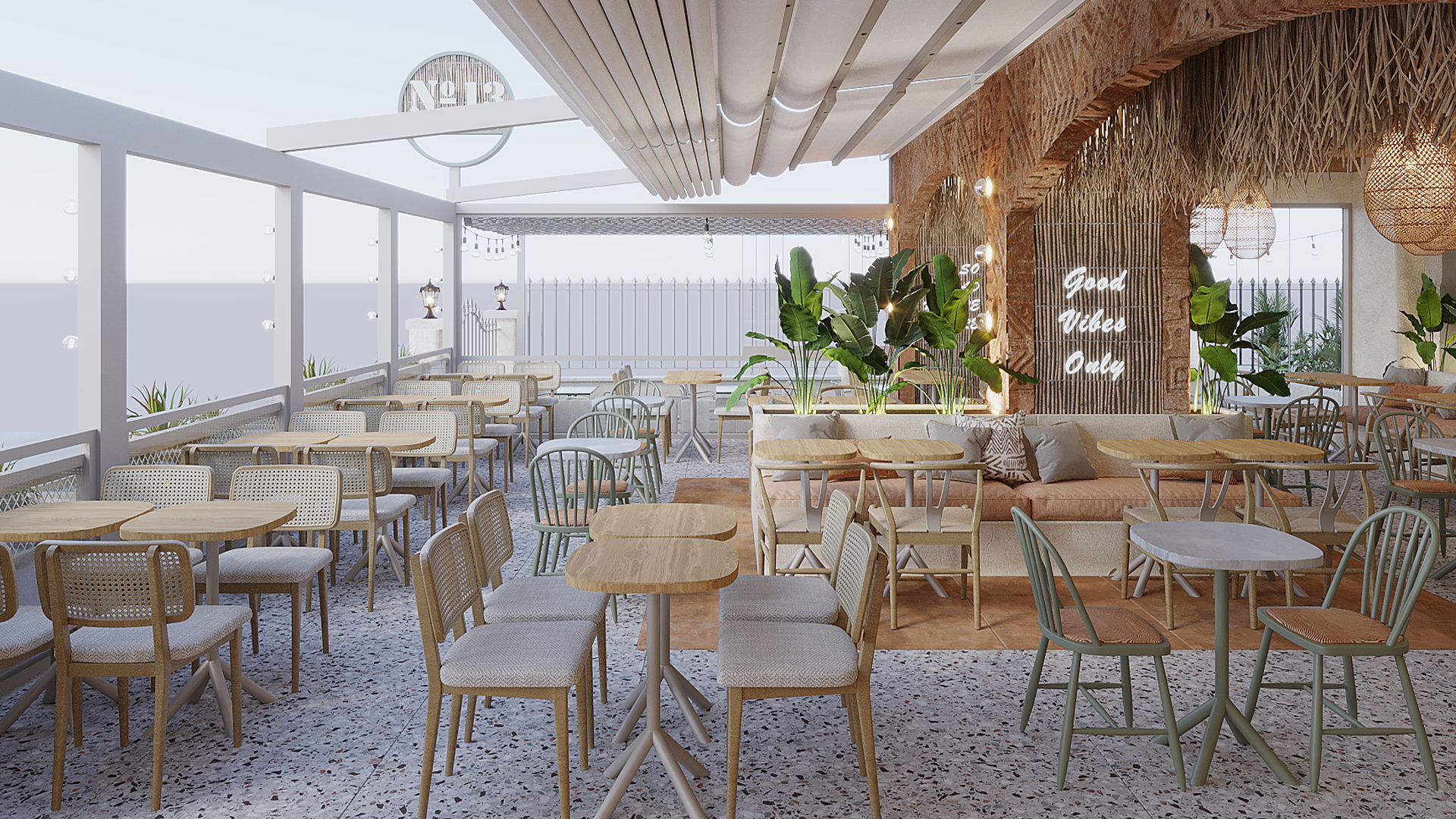Warm Touch of Brown: Effect of Brown in Cafe Decoration